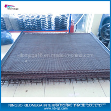 Red Vibrating Mesh Used in Crusher Plant with Hook